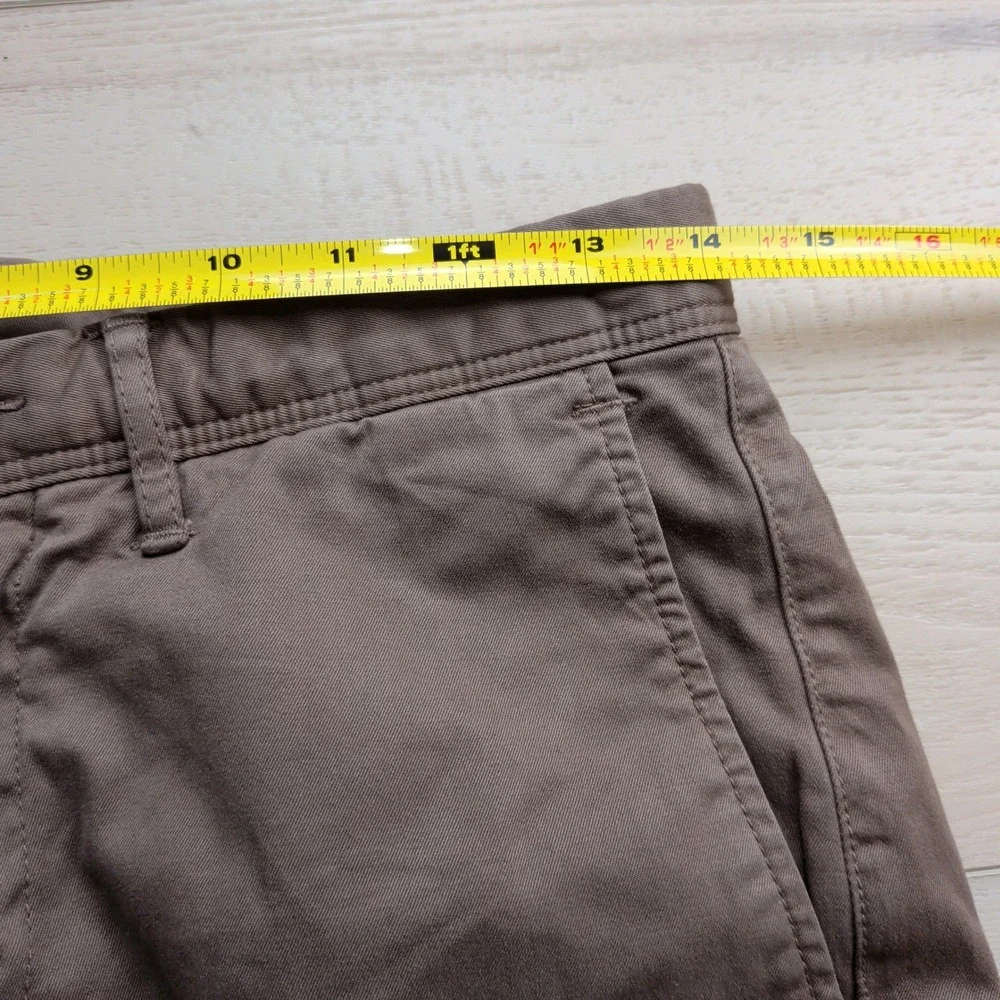 Reiss Fielder Chino Trousers Pants Mens 28x32 Brown Slim Cotton Blend